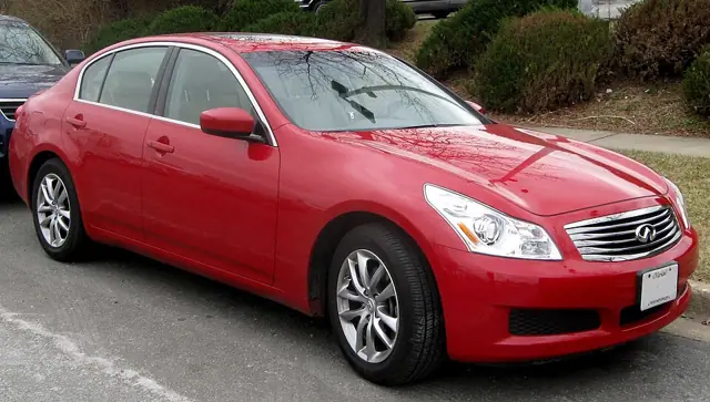 2010–2013 Infiniti G