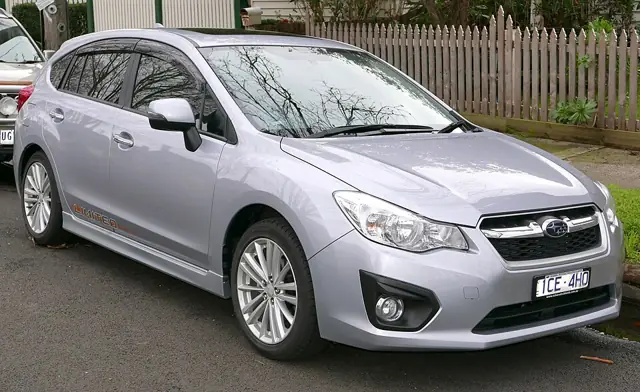 2012–2016 Subaru Impreza